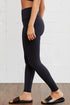 'Seren' Wide Waistband Full Length Leggings - Celes Fashion